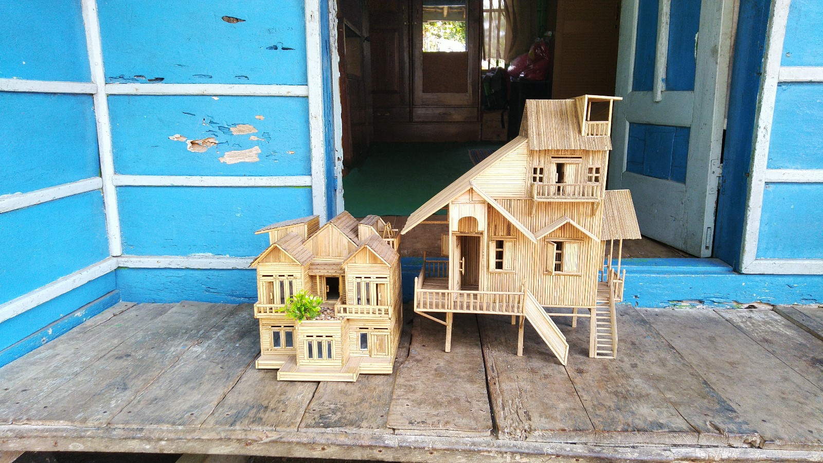 Detail Miniatur Rumah Pohon Dari Bambu Nomer 15