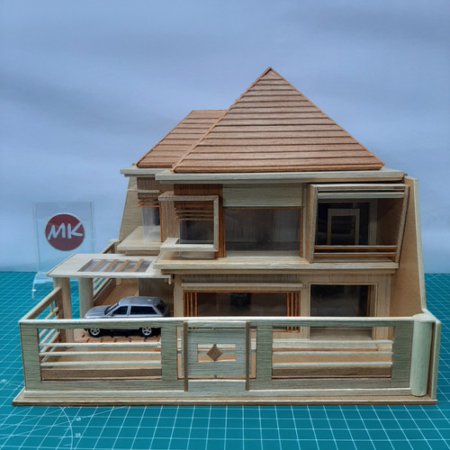 Miniatur Rumah Tingkat - KibrisPDR