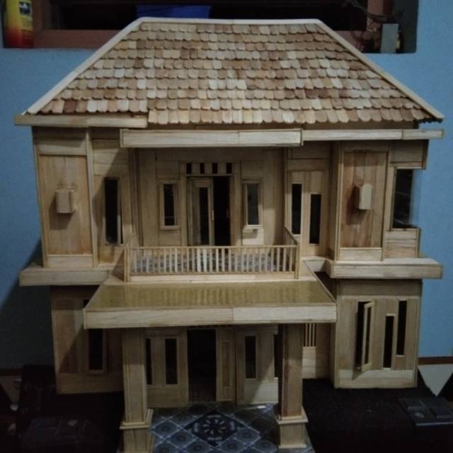 Detail Miniatur Rumah Tingkat Nomer 11