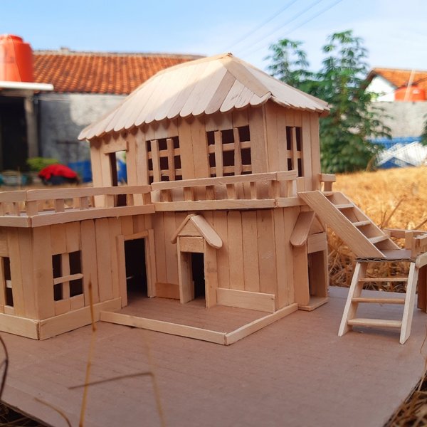 Detail Miniatur Rumah Tingkat Nomer 20