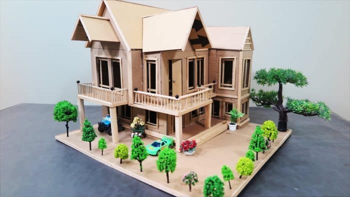 Detail Miniatur Rumah Tingkat Nomer 31