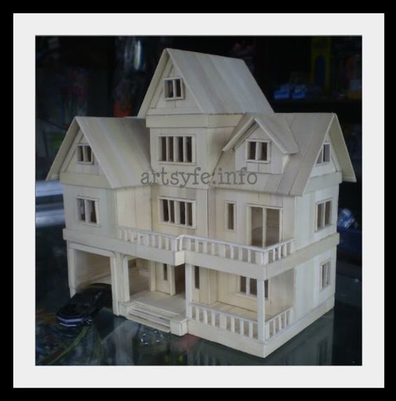 Detail Miniatur Rumah Tingkat Nomer 57