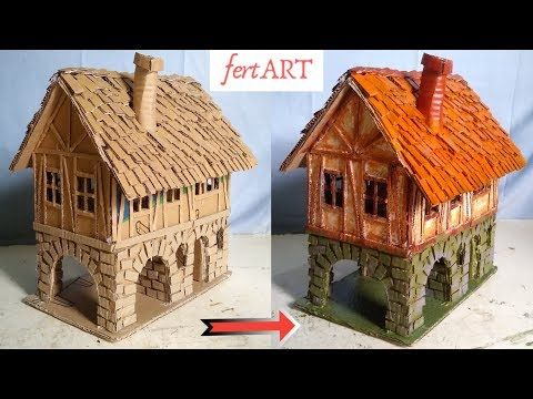 Detail Miniatur Rumah Tingkat Dari Kardus Nomer 22