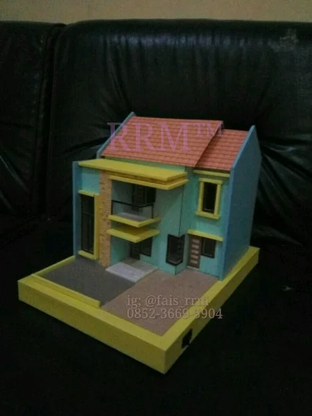 Detail Miniatur Rumah Tingkat Dari Kardus Nomer 25