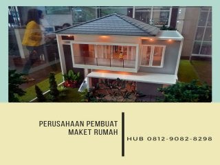 Detail Miniatur Rumah Triplek Nomer 14