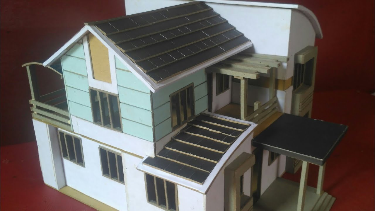 Detail Miniatur Rumah Triplek Nomer 16