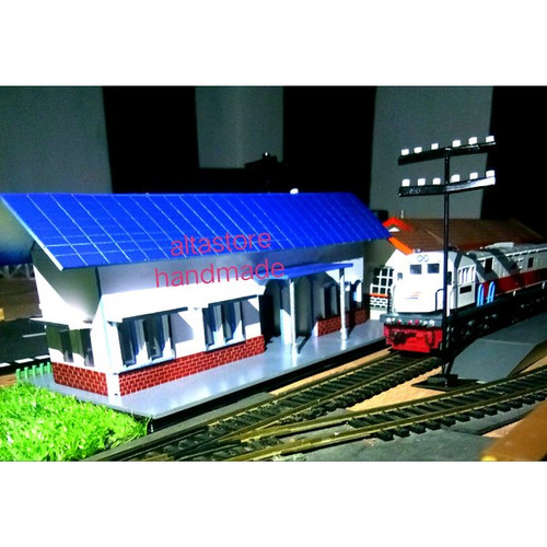 Detail Miniatur Stasiun Kereta Api Nomer 12