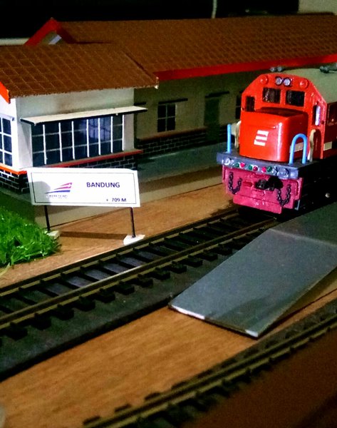 Detail Miniatur Stasiun Kereta Api Nomer 16