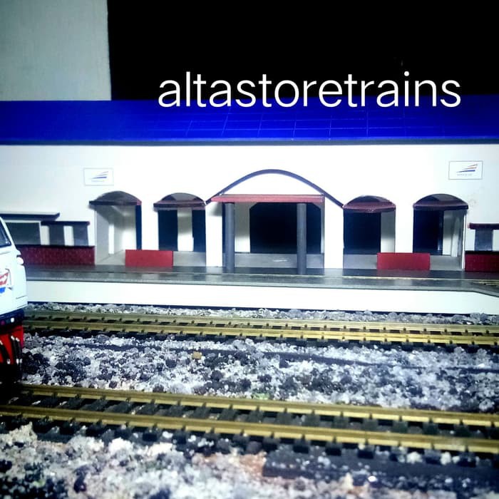 Detail Miniatur Stasiun Kereta Api Nomer 17
