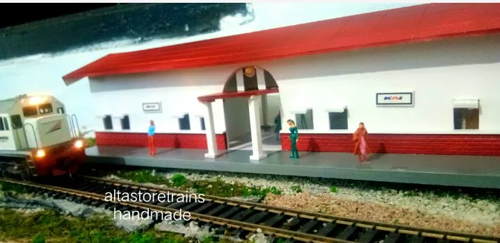 Detail Miniatur Stasiun Kereta Api Nomer 18