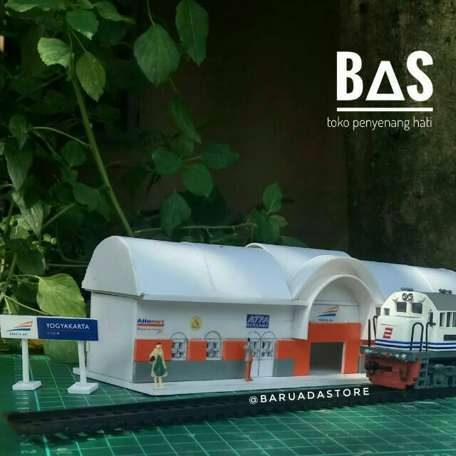 Detail Miniatur Stasiun Kereta Api Nomer 3
