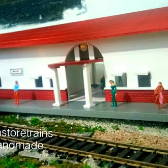 Detail Miniatur Stasiun Kereta Api Nomer 24