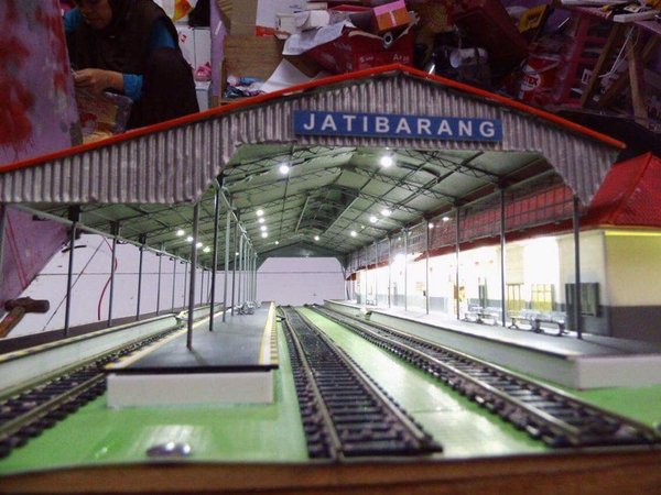 Detail Miniatur Stasiun Kereta Api Nomer 27