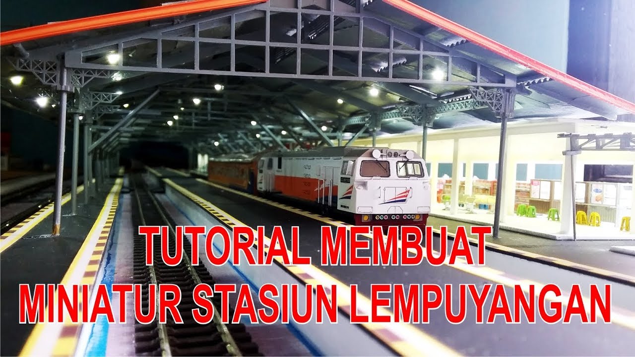 Detail Miniatur Stasiun Kereta Api Nomer 33