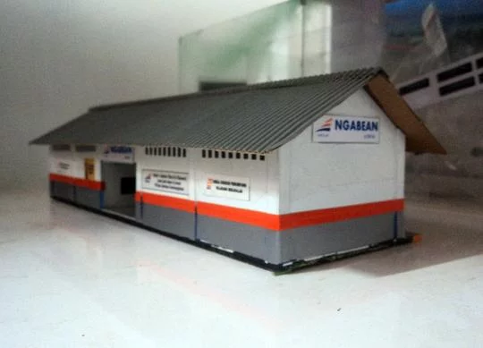 Detail Miniatur Stasiun Kereta Api Nomer 34