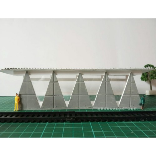 Detail Miniatur Stasiun Kereta Api Nomer 37