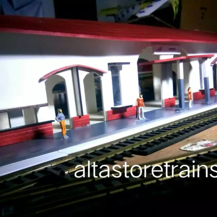 Detail Miniatur Stasiun Kereta Api Nomer 39