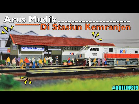 Detail Miniatur Stasiun Kereta Api Nomer 52