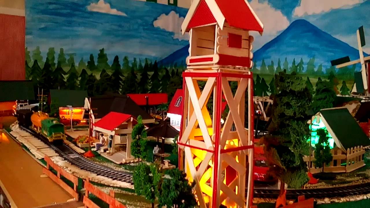 Detail Miniatur Stasiun Kereta Api Nomer 54