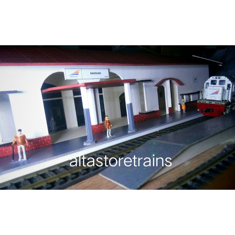 Detail Miniatur Stasiun Kereta Api Nomer 8