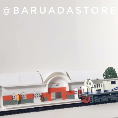 Detail Miniatur Stasiun Kereta Api Nomer 10