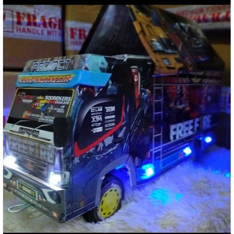 Detail Miniatur Truk Kayu Malang Nomer 42