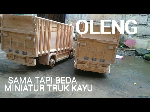 Detail Miniatur Truk Kayu Malang Nomer 51