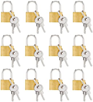 Miniature Padlock And Key - KibrisPDR