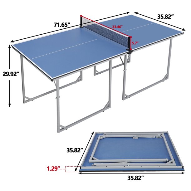 Detail Miniature Ping Pong Table Nomer 10