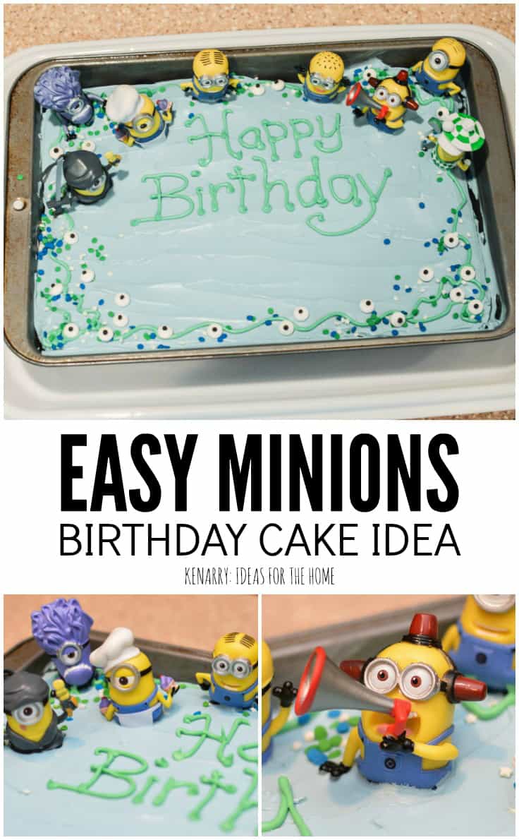 Detail Minion Birthday Cake Pans Nomer 29