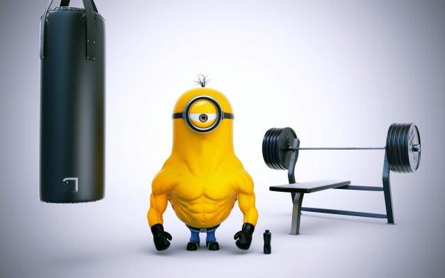 Detail Minion Bodybuilder Nomer 4