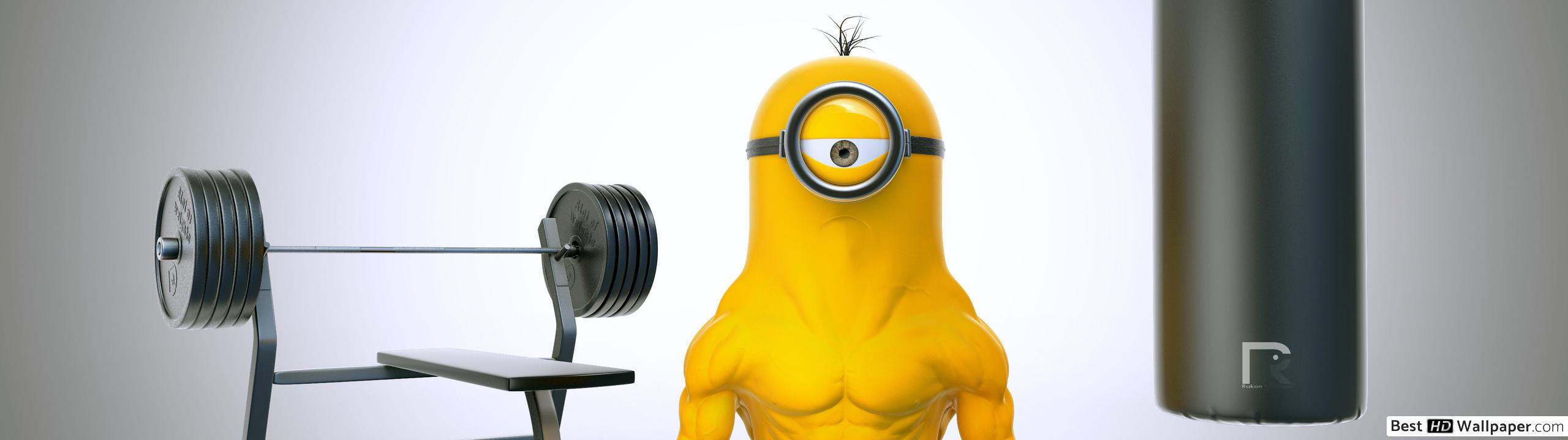 Detail Minion Bodybuilder Nomer 28