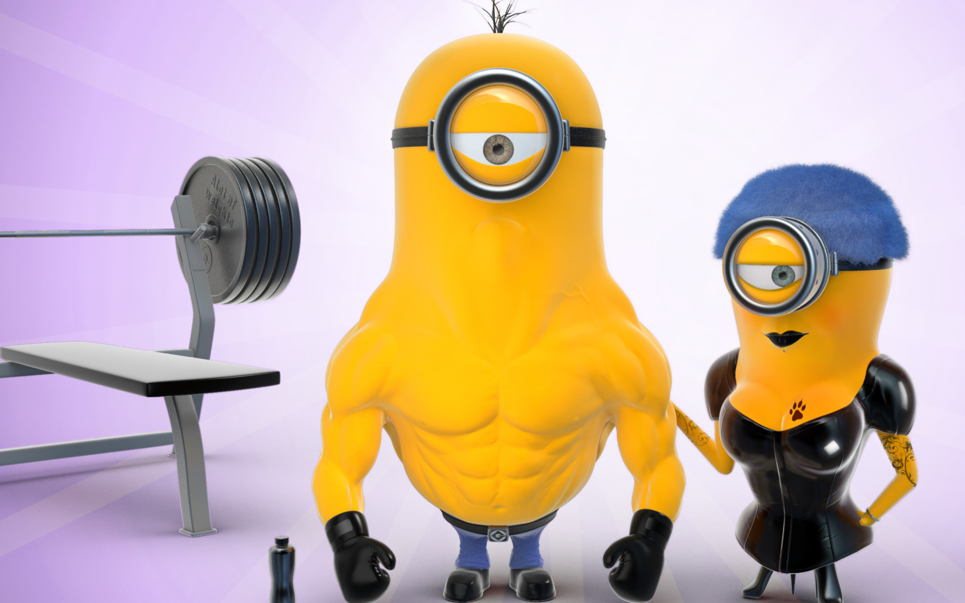 Detail Minion Bodybuilder Nomer 5