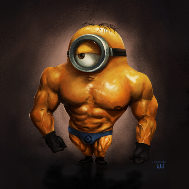 Detail Minion Bodybuilder Nomer 7