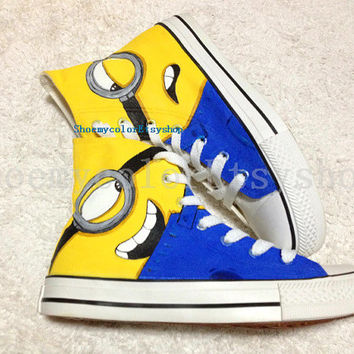 Detail Minion Converse Shoes Ebay Nomer 13
