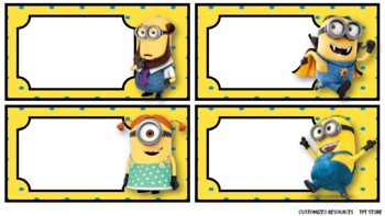 Detail Minion Names And Pictures Nomer 34