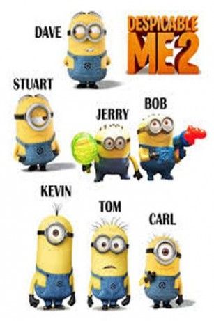 Detail Minion Names And Pictures Nomer 5