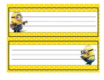 Detail Minion Names And Pictures Nomer 45