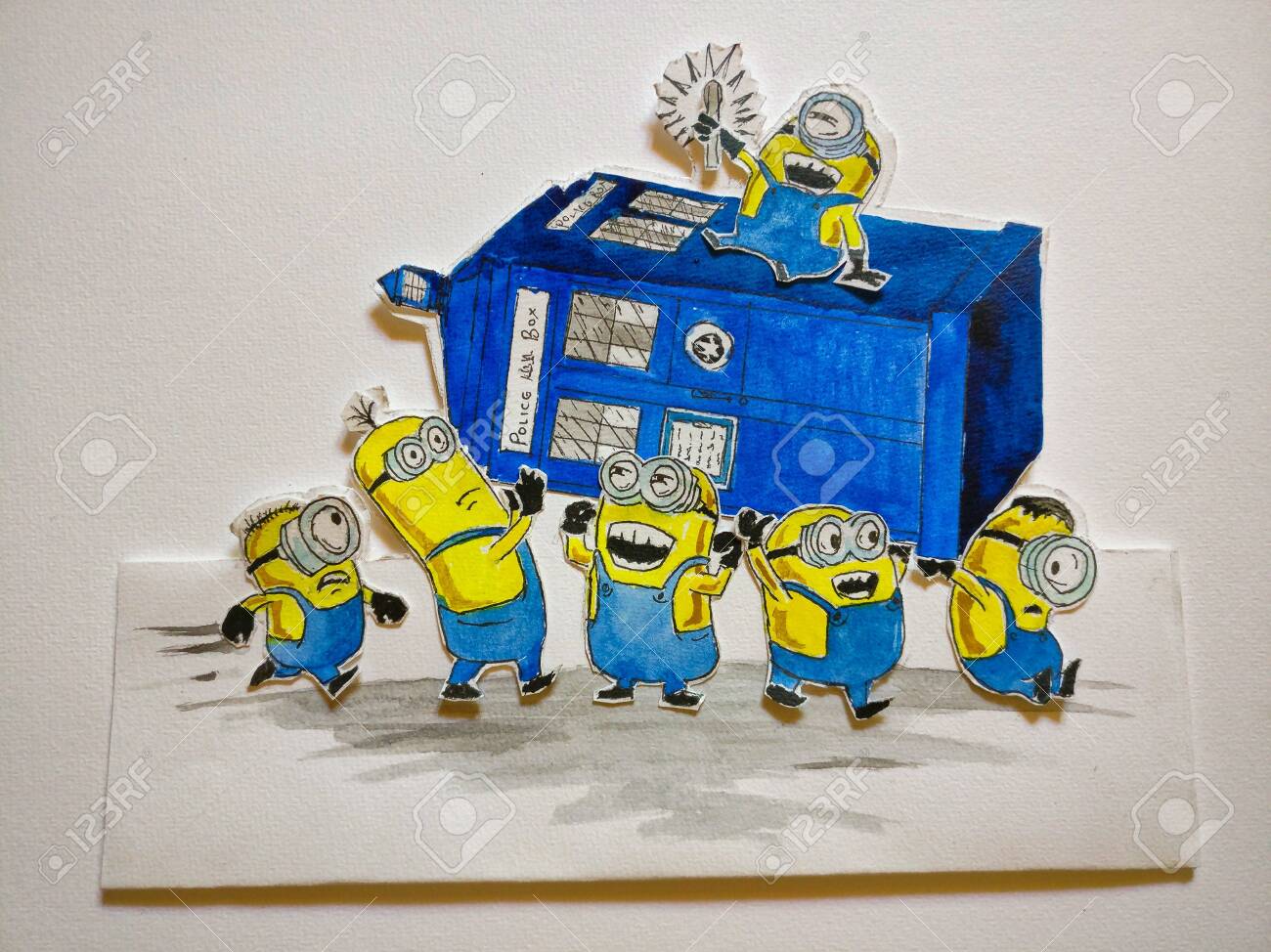 Detail Minion Photo Booth Frame Nomer 35