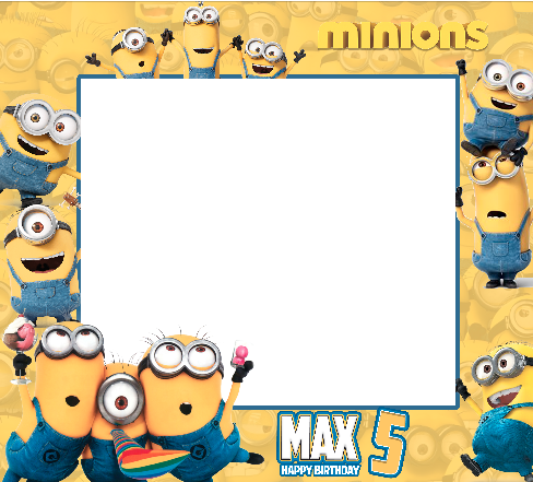 Detail Minion Photo Booth Frame Nomer 50