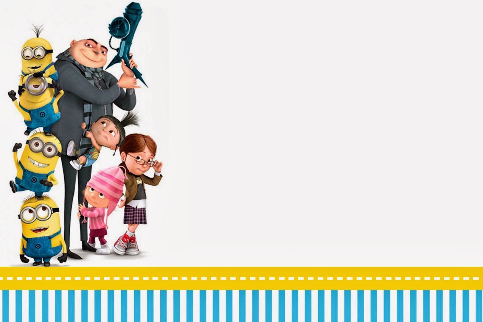 Detail Minion Powerpoint Templates Nomer 32