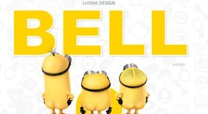Detail Minion Powerpoint Templates Nomer 39