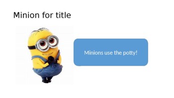 Detail Minion Powerpoint Templates Nomer 42