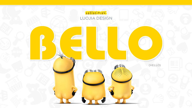 Detail Minion Powerpoint Templates Nomer 57