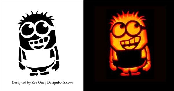 Detail Minion Templates For Pumpkins Nomer 49