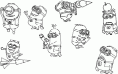 Detail Minion Vector Cdr Nomer 50