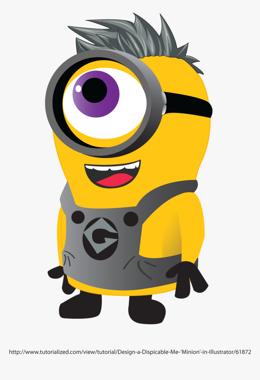 Detail Minion Vector Image Nomer 17