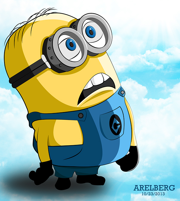 Detail Minion Vector Image Nomer 7