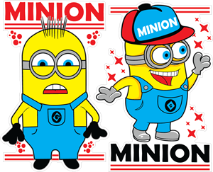 Detail Minion Vector Image Nomer 10