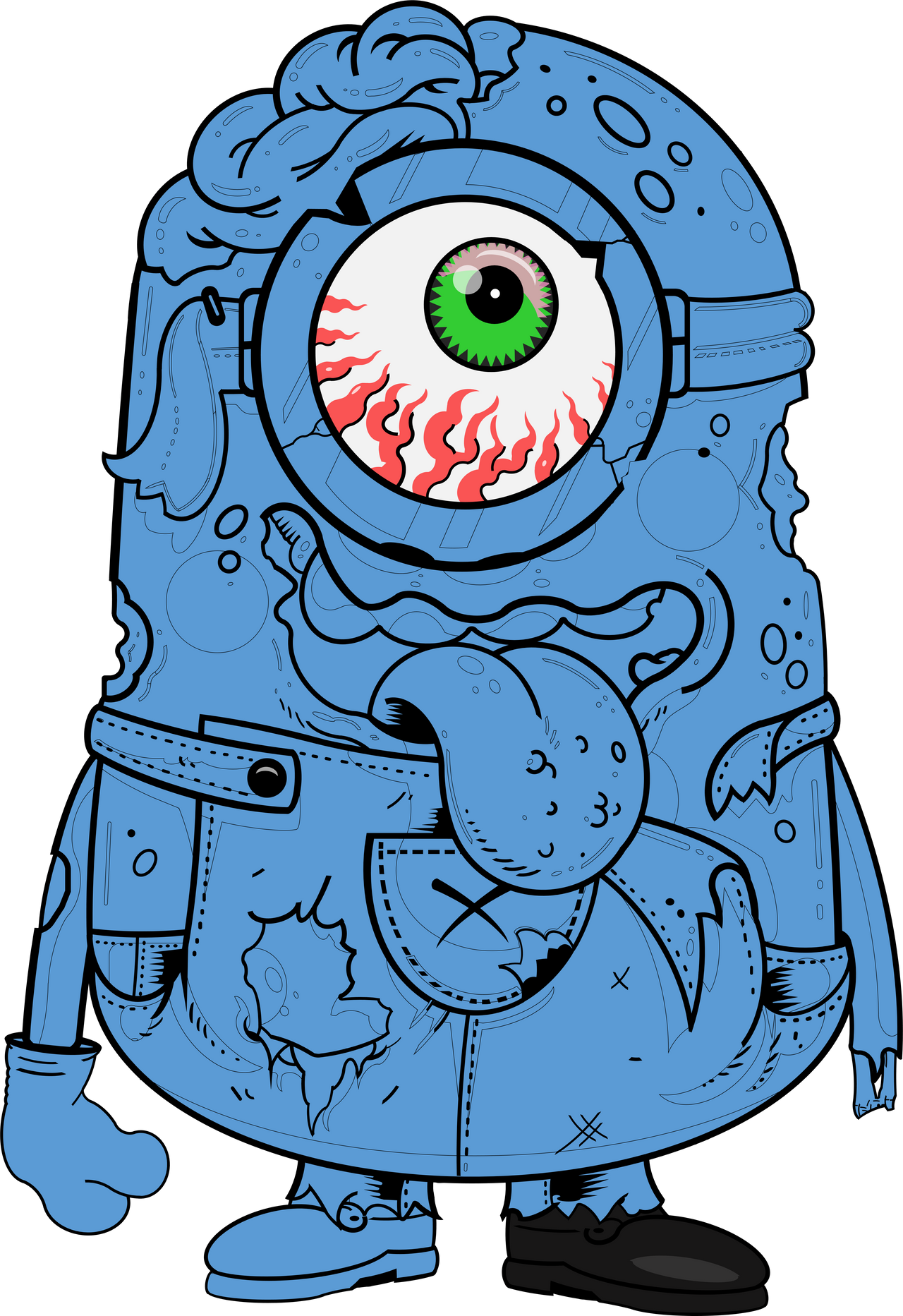 Detail Minion Zombie Png Nomer 20